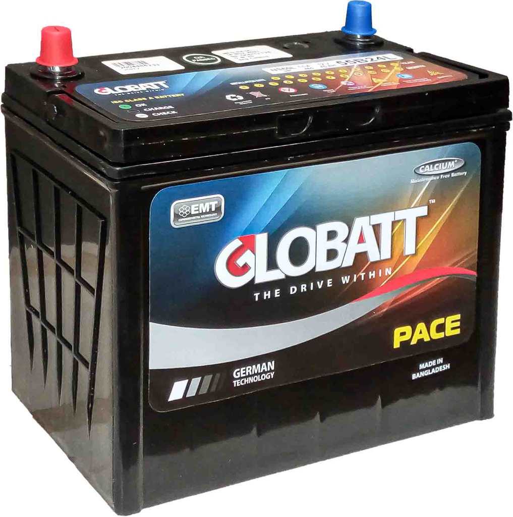 Globatt NS60L SMF 45Ah Battery