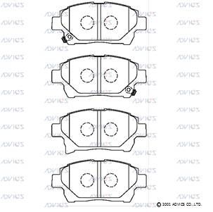 SN956P Advics Brake Pads