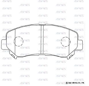 SN504 Advics Brake Pads