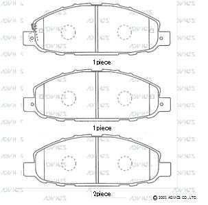 SN900P Advics Brake Pads