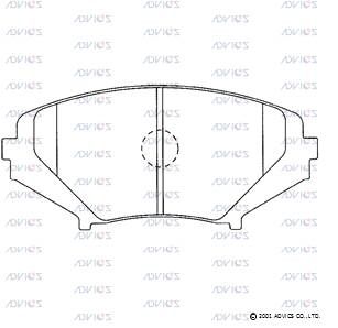 E1N006 Advics Brake Pads