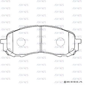 SN914 Advics Brake Pads