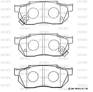 SN424P Advics Brake Pads