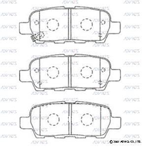 SN505P Advics Brake Pads