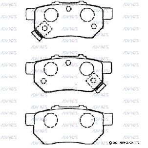 C2N022 Advics Brake Pads