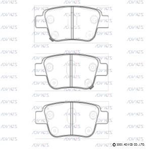 SN696P Advics Brake Pads