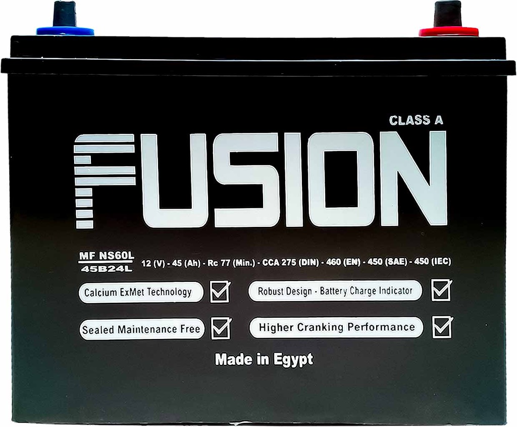 Battery Fusion NS60 SMF 45Ah