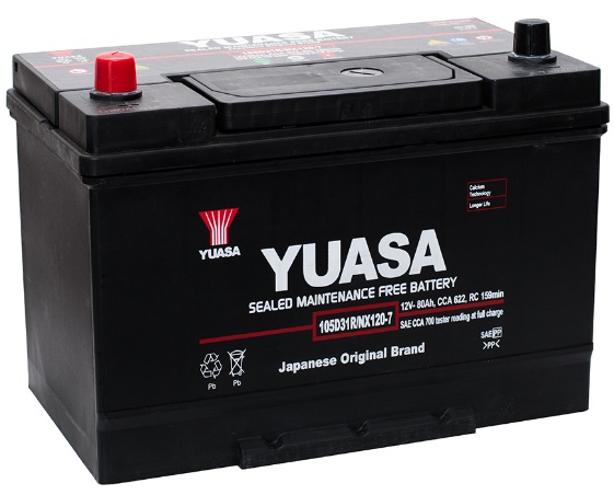 Yuasa NS60L SMF 45Ah Battery