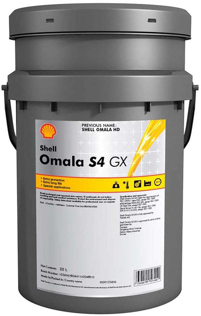 Shell Omala S2 GXV 320 209L