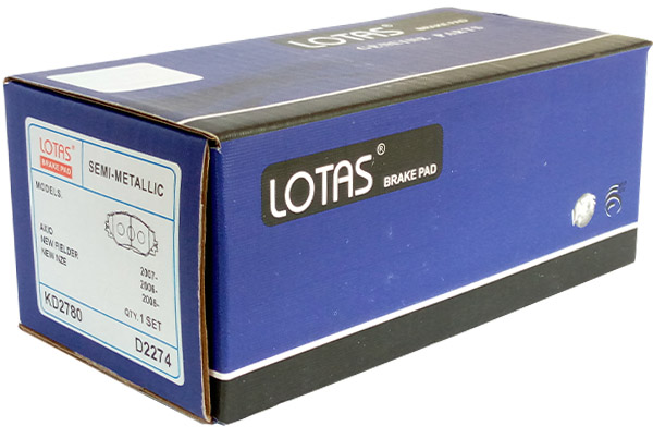 KD2780 Lotas Brake Pad