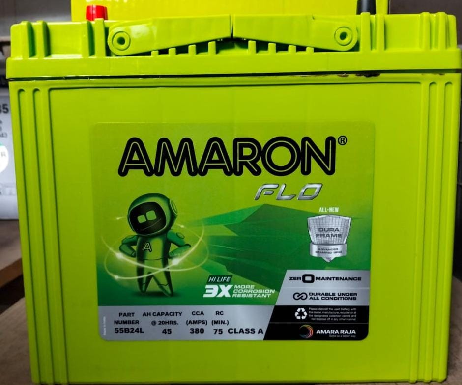 Battery Amaron NS60L Flo SMF 45Ah