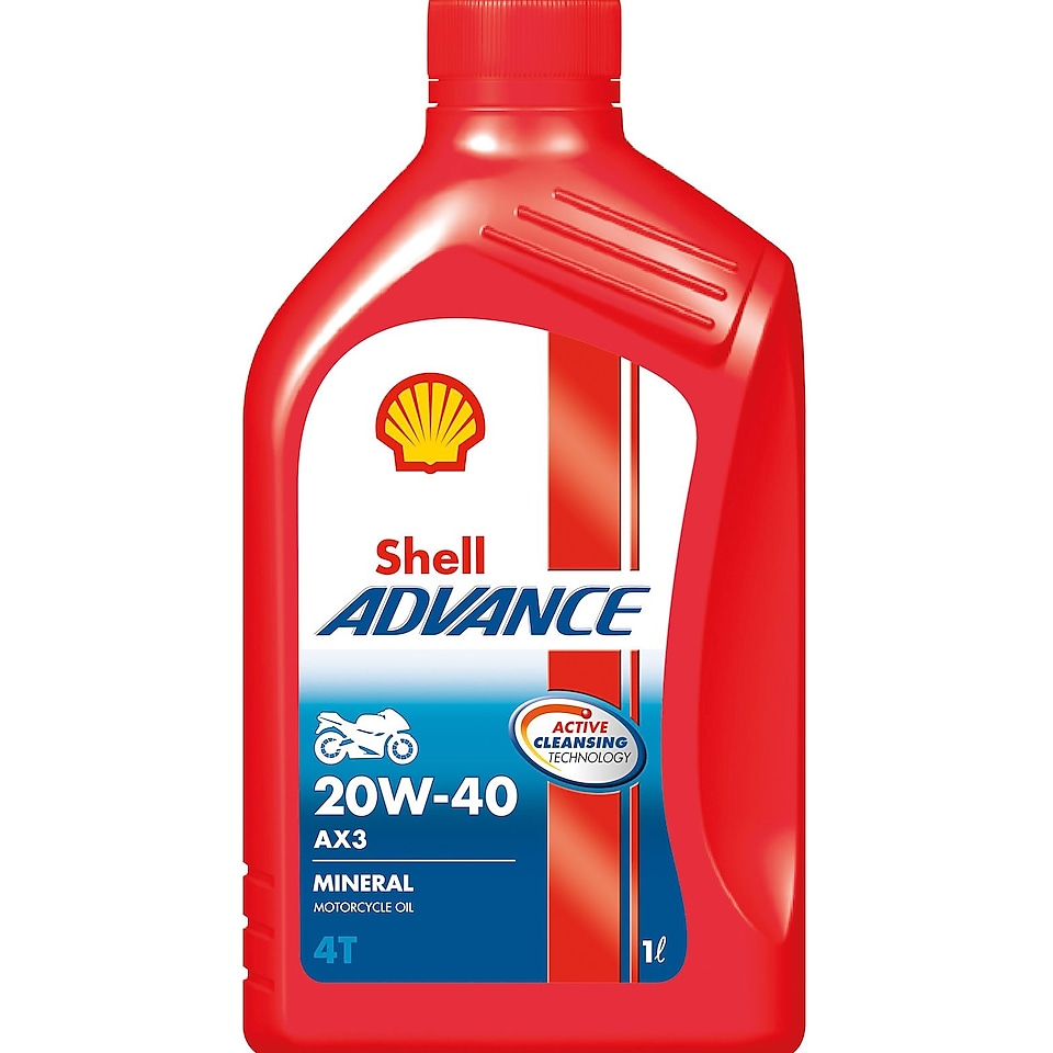 Shell Advance 4T AX3 SAE40 1L