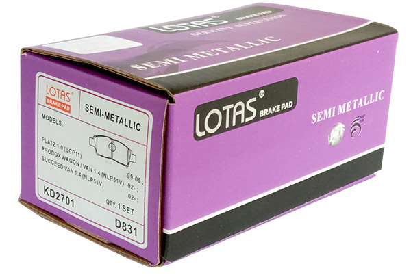 KD2701 Lotas Brake Pad