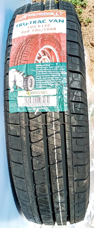 Tyre Armstrong 195 R15C Tru-Trac VAN 106/104R *