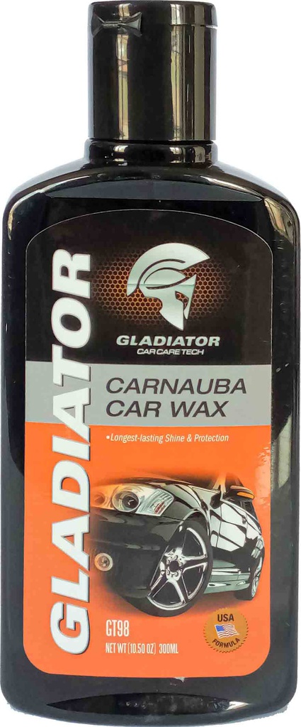 Gladiator Carnauba Car Wax 300ml