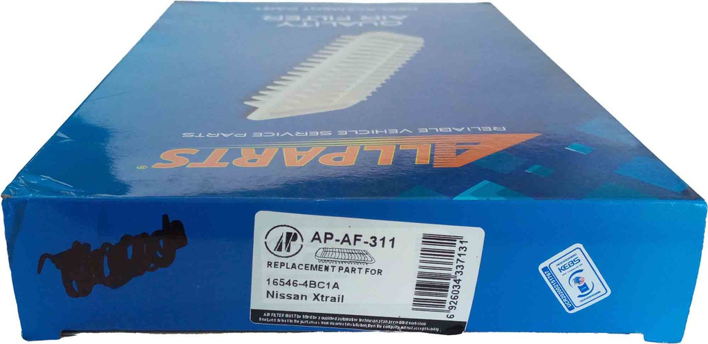 AP-AF-311 All Parts Air Cleaner