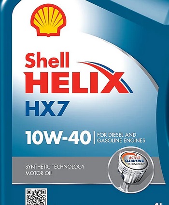 Shell Helix HX7 10W40 4L