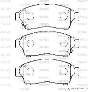 A1N048 Advics Brake Pads