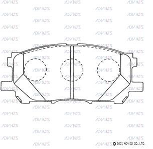 BPLX1003 Advics Brake Pads