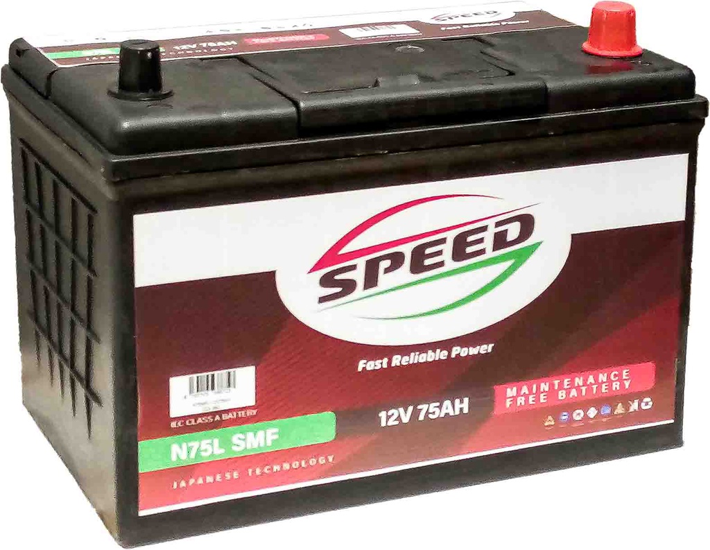 Speed N70R SMF 75Ah Battery