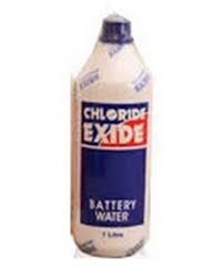 Distilled Water Chloride Exide 1L