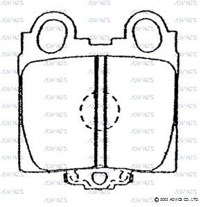 A2N099 Advics Brake Pads