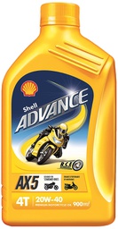 [LSH-23353] Shell Advance 4T AX5 20W50 1L