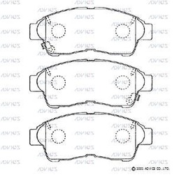 [A1N048] A1N048 Advics Brake Pads