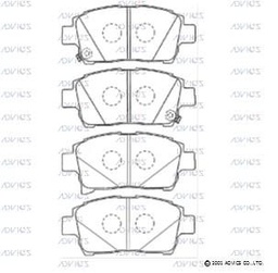 [BPADA1N068] A1N068 Advics Brake Pads