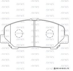 [BPADA1N139] A1N139 Advics Brake Pads