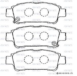 [BPADA2N069] A2N069 Advics Brake Pads