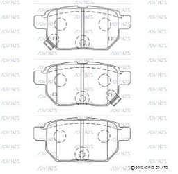 [A2N232] A2N232 Advics Brake Pads