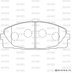 [SN694] SN694 Advics Brake Pads