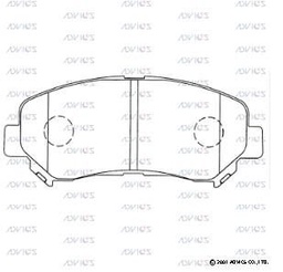 [SN504] SN504 Advics Brake Pads