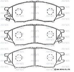 [B1N037] B1N037 Advics Brake Pads