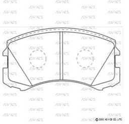 [SN127] SN127 Advics Brake Pads