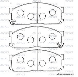 [E1N009] E1N009 Advics Brake Pads