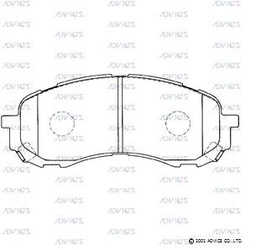 [SN914] SN914 Advics Brake Pads