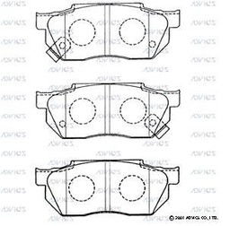 [SN424P] SN424P Advics Brake Pads