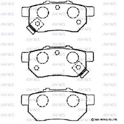 [C2N022] C2N022 Advics Brake Pads