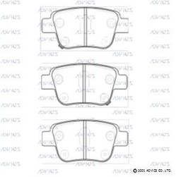 [SN696P] SN696P Advics Brake Pads