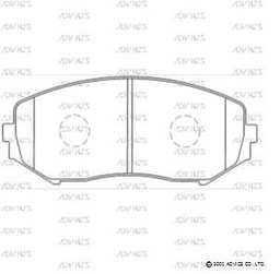 [H1N040] H1N040 Advics Brake Pads