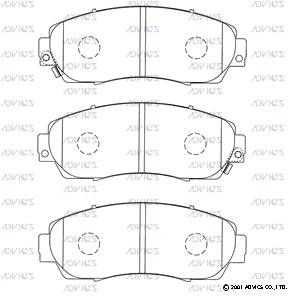 C1N048 Advics Brake Pads