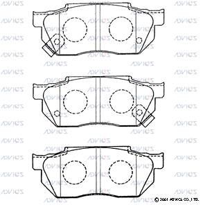 SN424P Advics Brake Pads