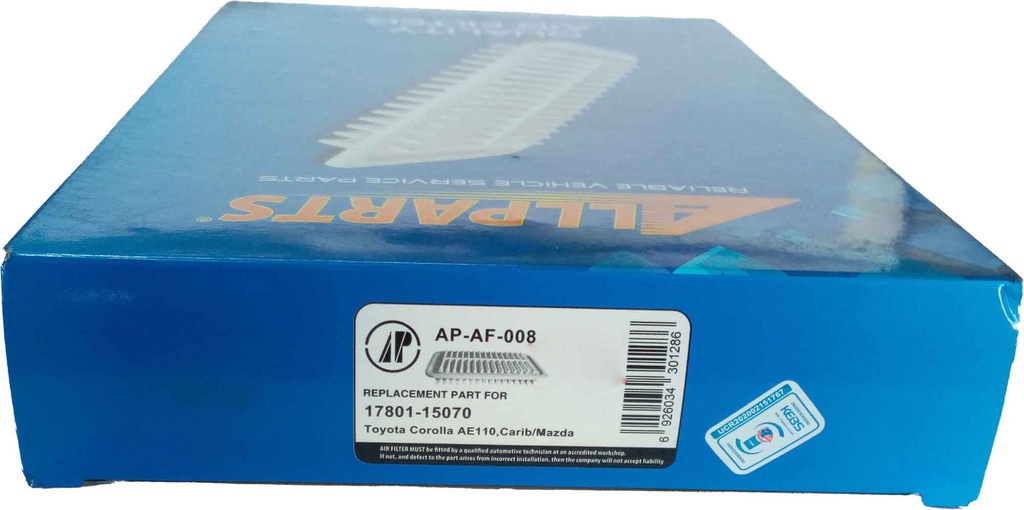 AP-AF-008 All Parts Air Cleaner