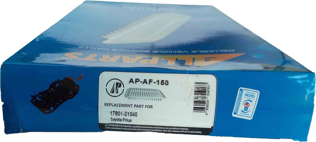 AP-AF-158 All Parts Air Cleaner