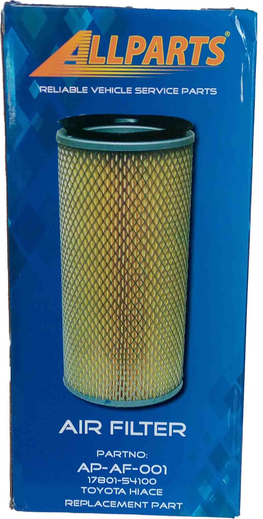 AP-AF-001 All Parts Air Cleaner