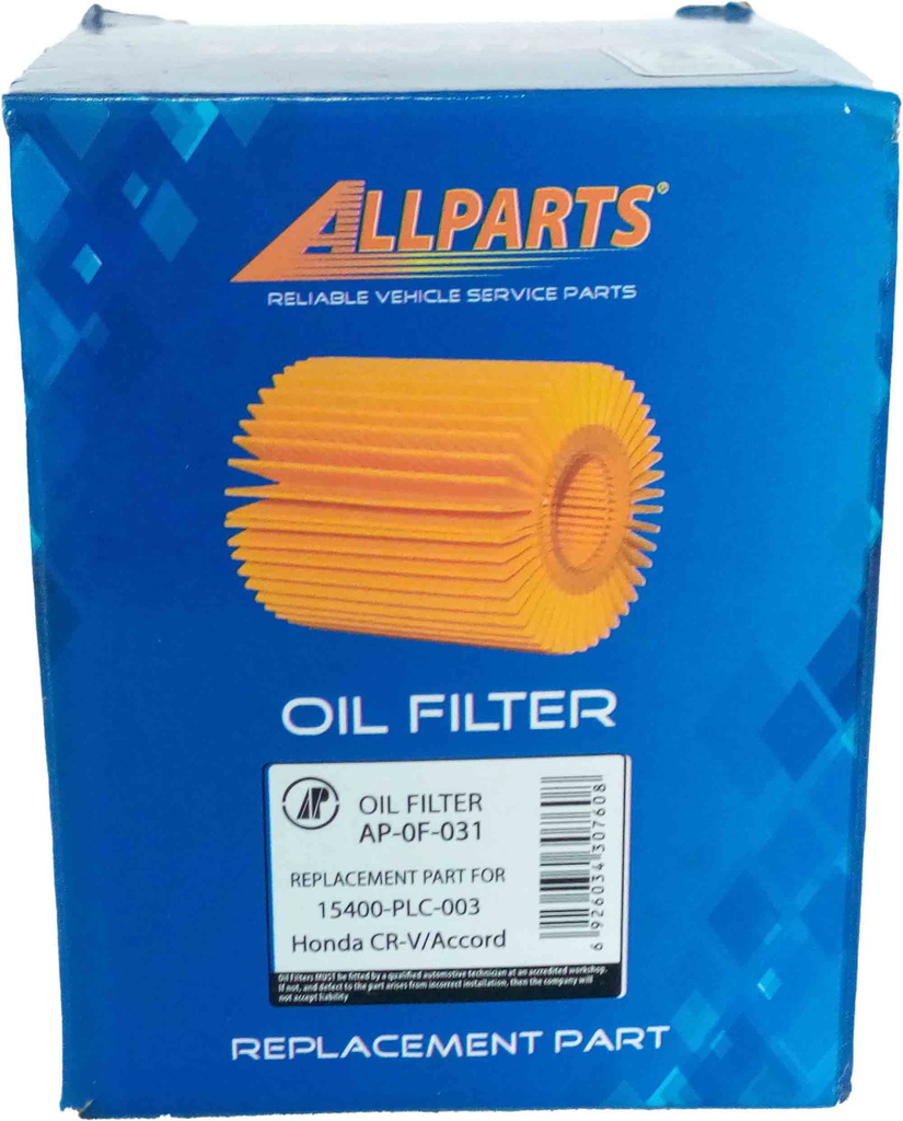 AP-OF-031 All Parts Oil Filter