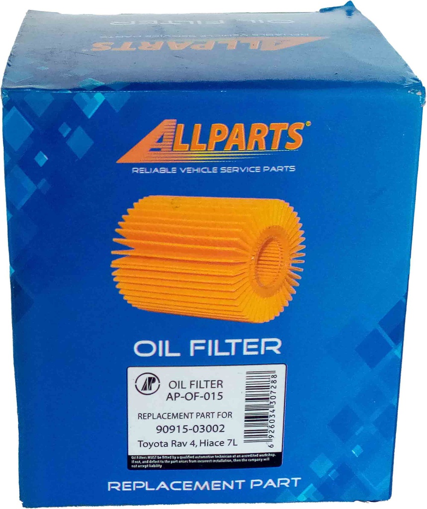 AP-OF-015 All Parts Oil Filter