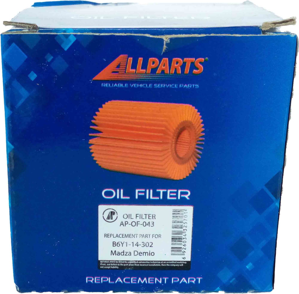 AP-OF-043 All Parts Oil Filter